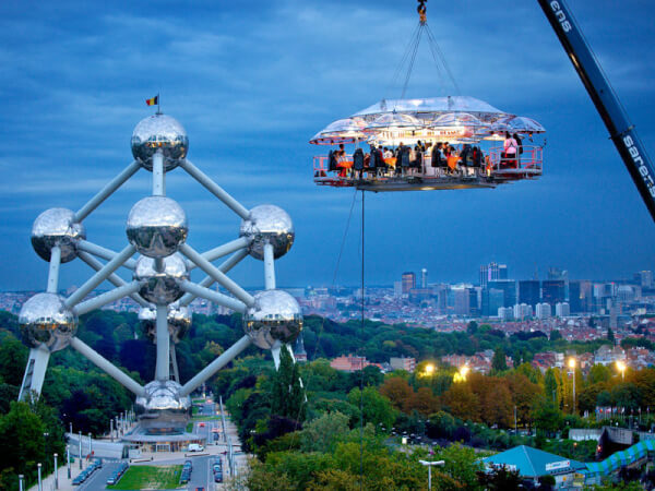 Dinner in the Sky, Bruselas